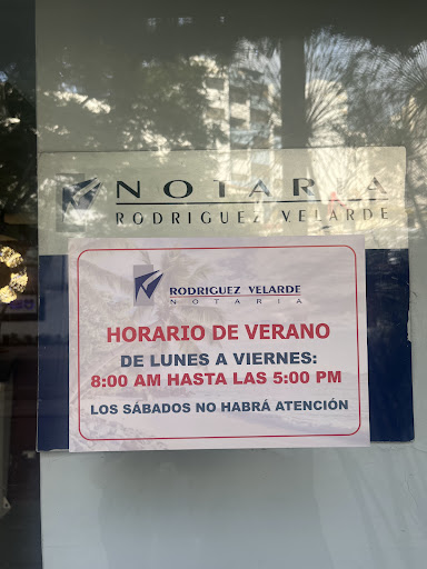 Notaría Rodríguez Velarde